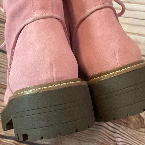 Pink Sam Edelman Lue Combat boots, size 7 - Picture 5 of 12